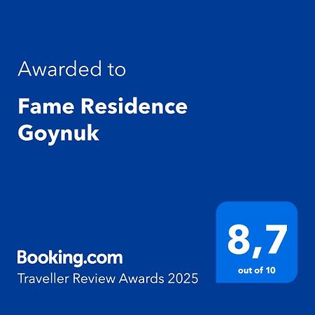 Fame Residence Goynuk Göynük Exterior foto